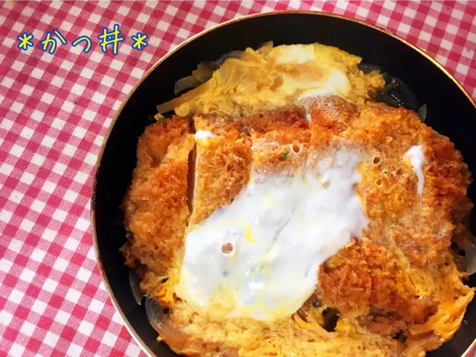 snap dishさんにいただいた、JA全農たまご「特許のたまご『とくたま』」を使って、チキンかつ丼🍳✨|nacchan♪さん