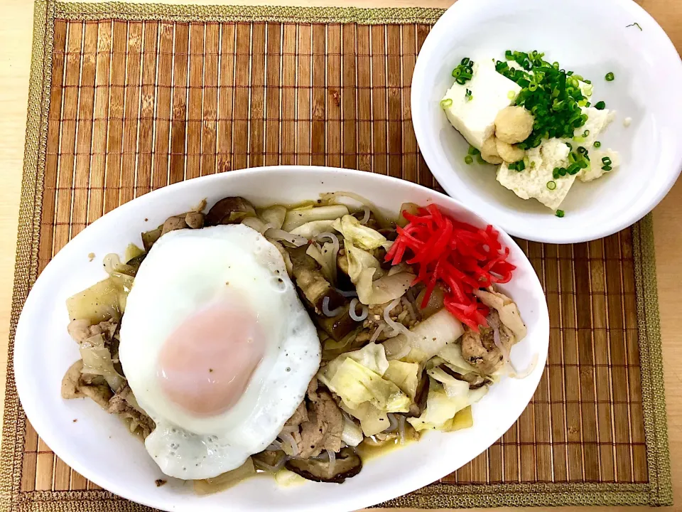 今日の低糖質夕飯|としぼーさん