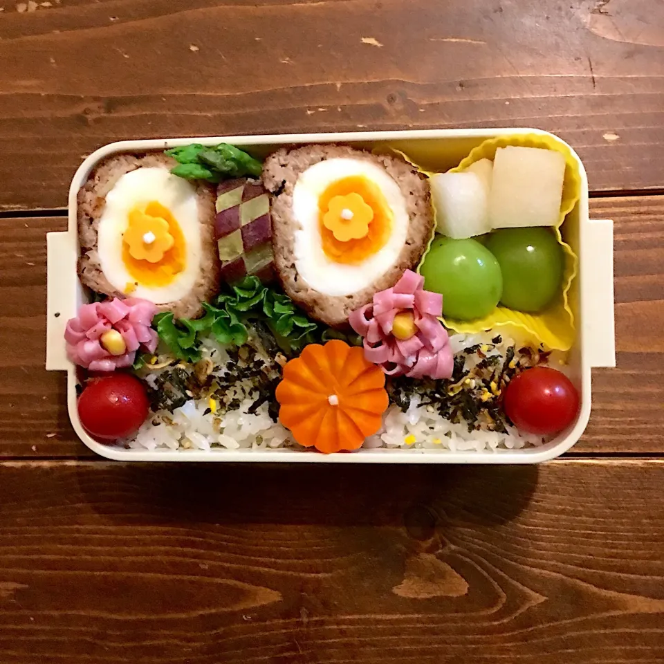 スコッチエッグ弁当💖|ともさん