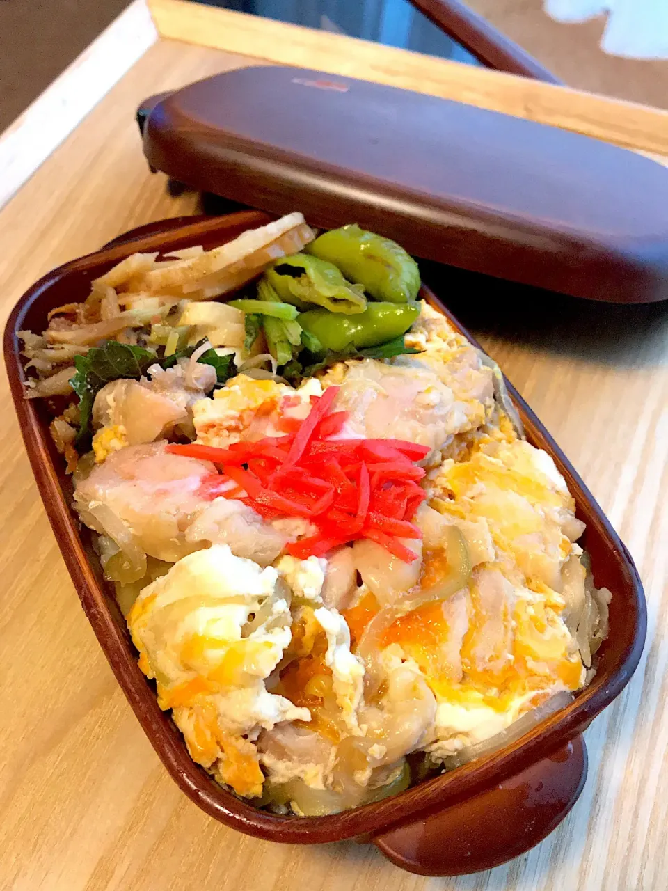 親子丼弁当|二キィさん