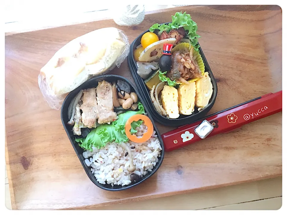 Snapdishの料理写真:JK弁当🍄2018.9.14(Fri.)|yucca@さん