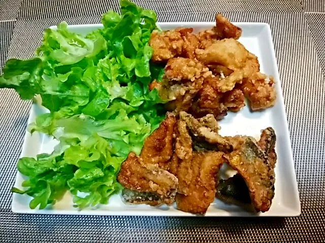 サンマと鳥の竜田揚げ|PUKUKOさん