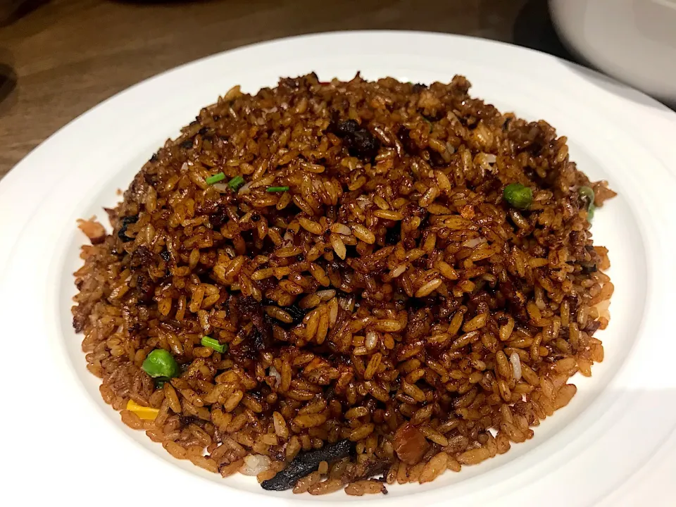 Fried rice with preserved pork & dried turnip|Sky Blueさん