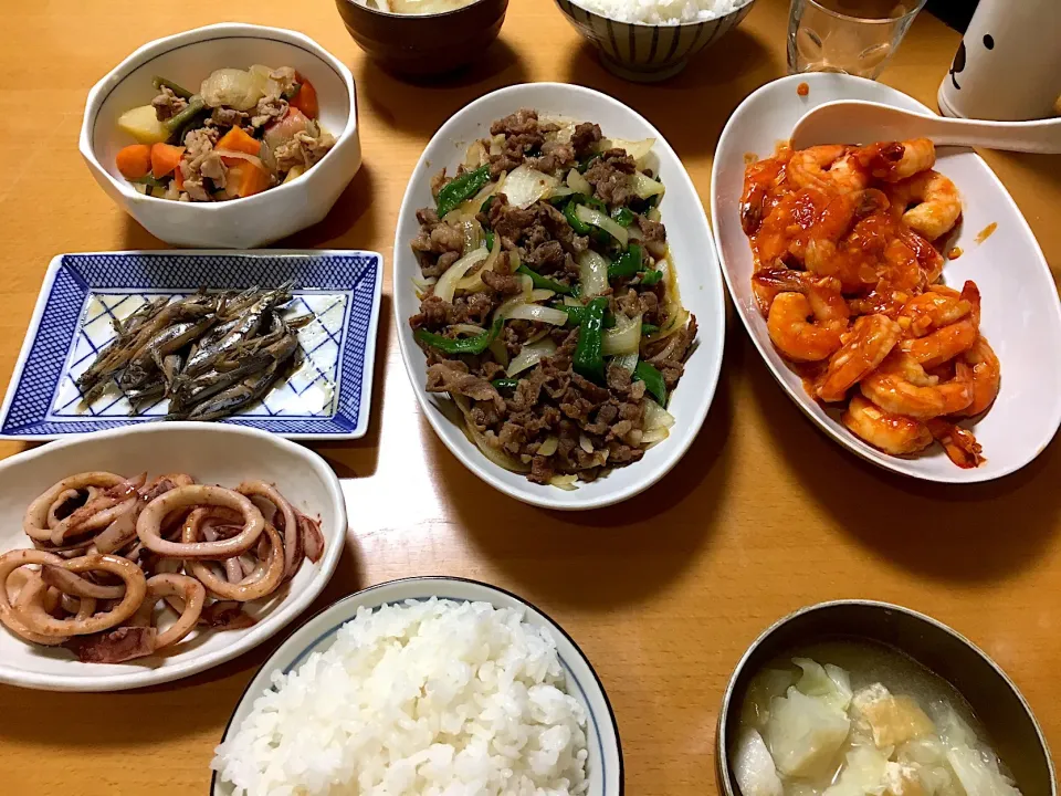 Snapdishの料理写真:一昨日の夜ごはん☆2018.9.13.|kimikimiさん