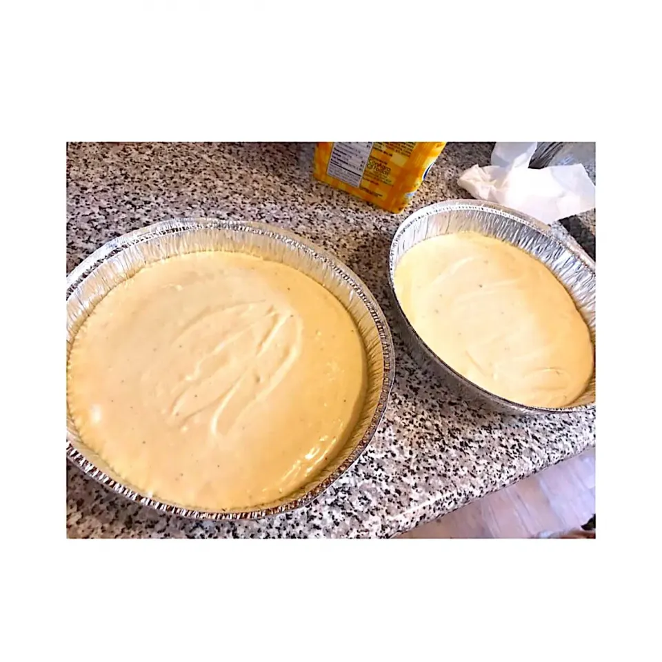 Cheesecake in the Making..
#cheesecake #baking

Credit: Made By Me|FoodieJunkeyzさん