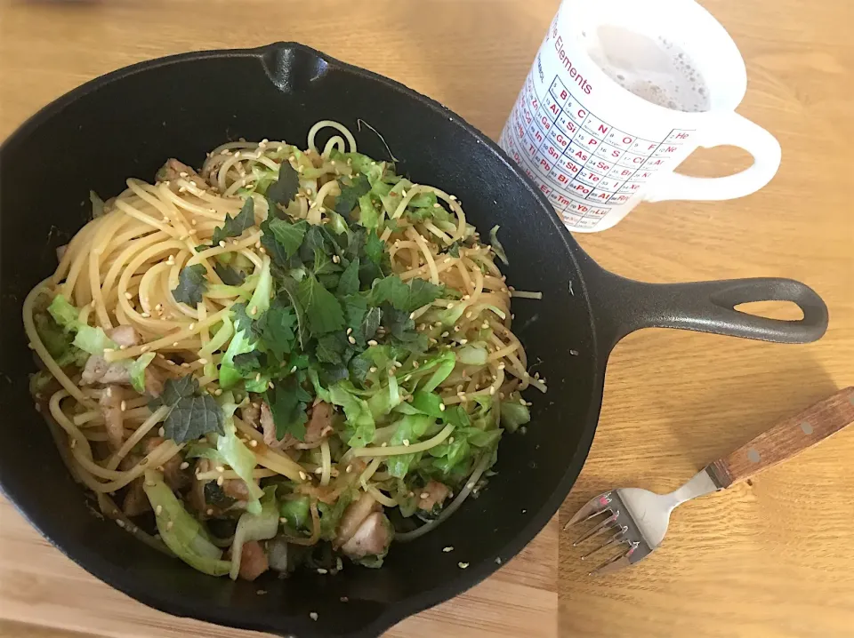 鶏肉とキャベツのパスタ☆|あやさん