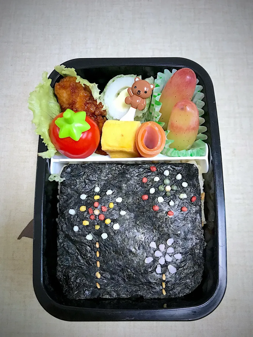 保育所花火弁当|みーさん