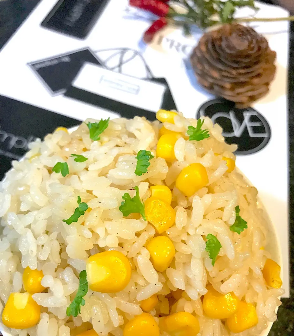 バターコーンコーン🌽炊き込みご飯|シュトママさん