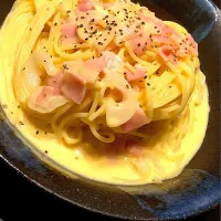 Snapdishの料理写真:カルボナーラ|もさやさん