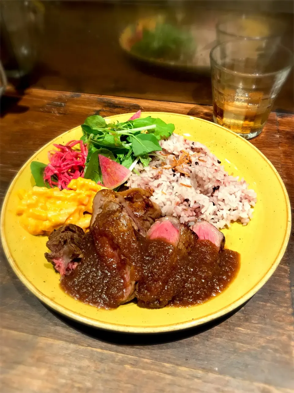 Snapdishの料理写真:US産アンガス100％ビーフのサーロインステーキ|sayaさん