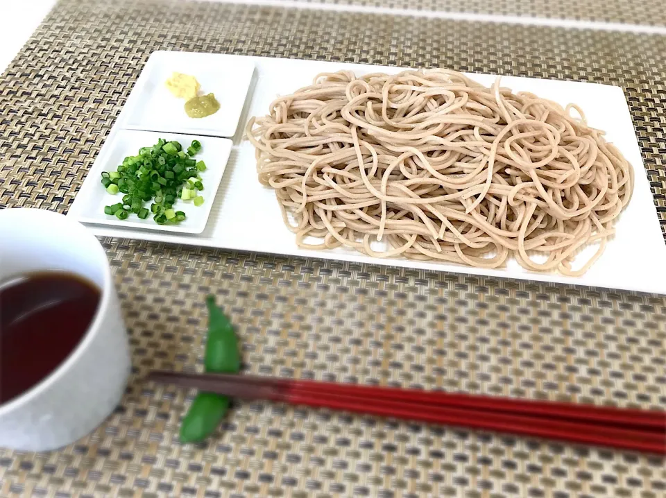 おひるごはん。セールで買ったお蕎麦。|yukiさん