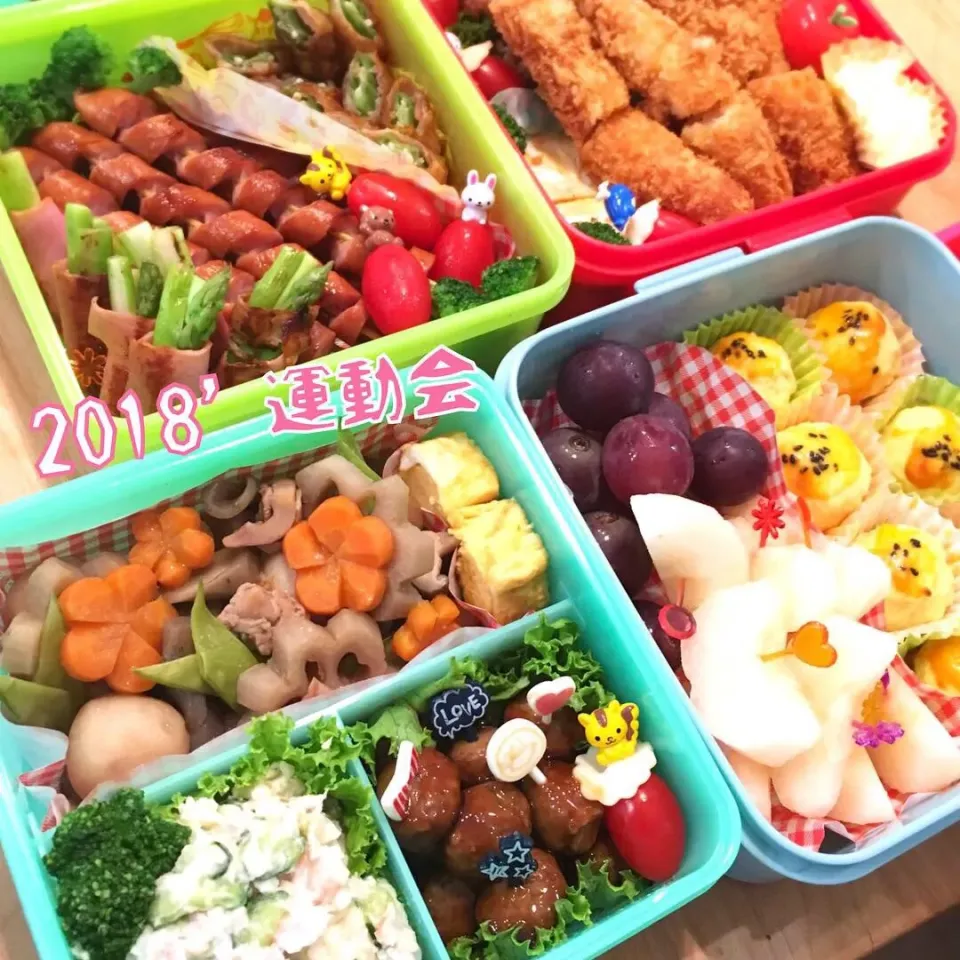 #運動会弁当  #運動会弁当2018|rkt__momさん