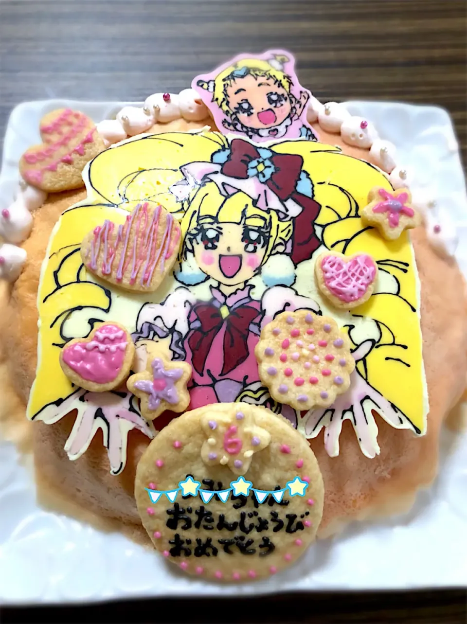 誕生日ケーキ キュアマシェリ|ましゅさん