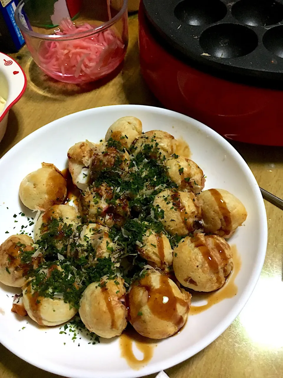 たこ焼き機あるヨー😁👍❗️|Ayakoさん