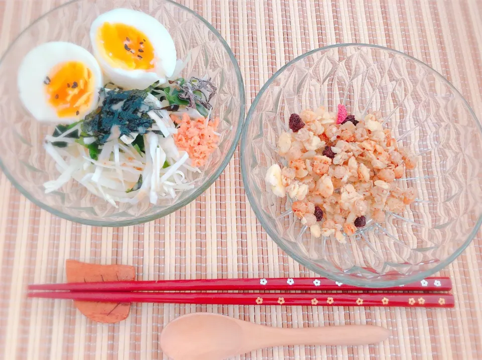 Snapdishの料理写真:手抜き!! 食べすぎた翌日のリセットご飯|はらぺこちゃんさん