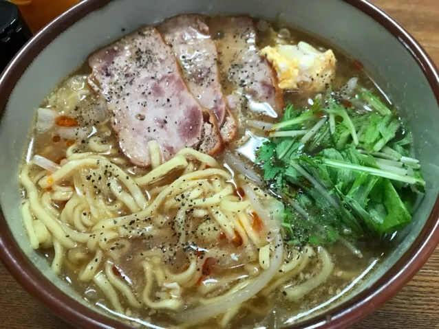 #マルちゃん正麺 🍜、味噌味❗️ (´^ω^｀)✨|サソリさん