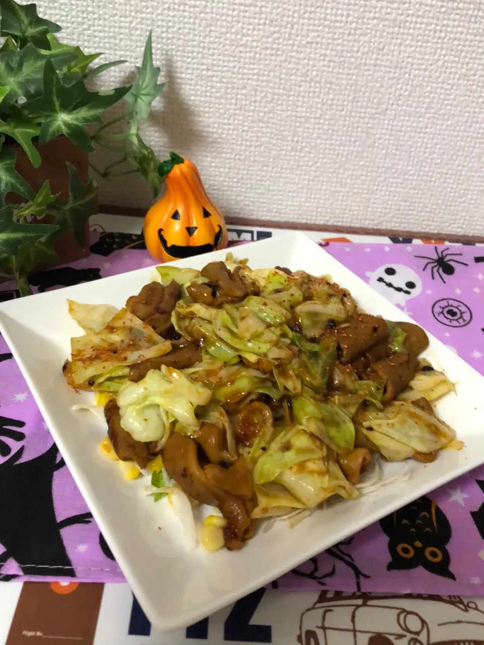 ホルモン焼き旦那さんのおつまみ|kazumi_a♡さん