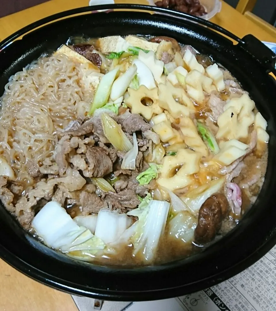 敬老の日はすき焼きにした🎵|しまだ ちえこさん