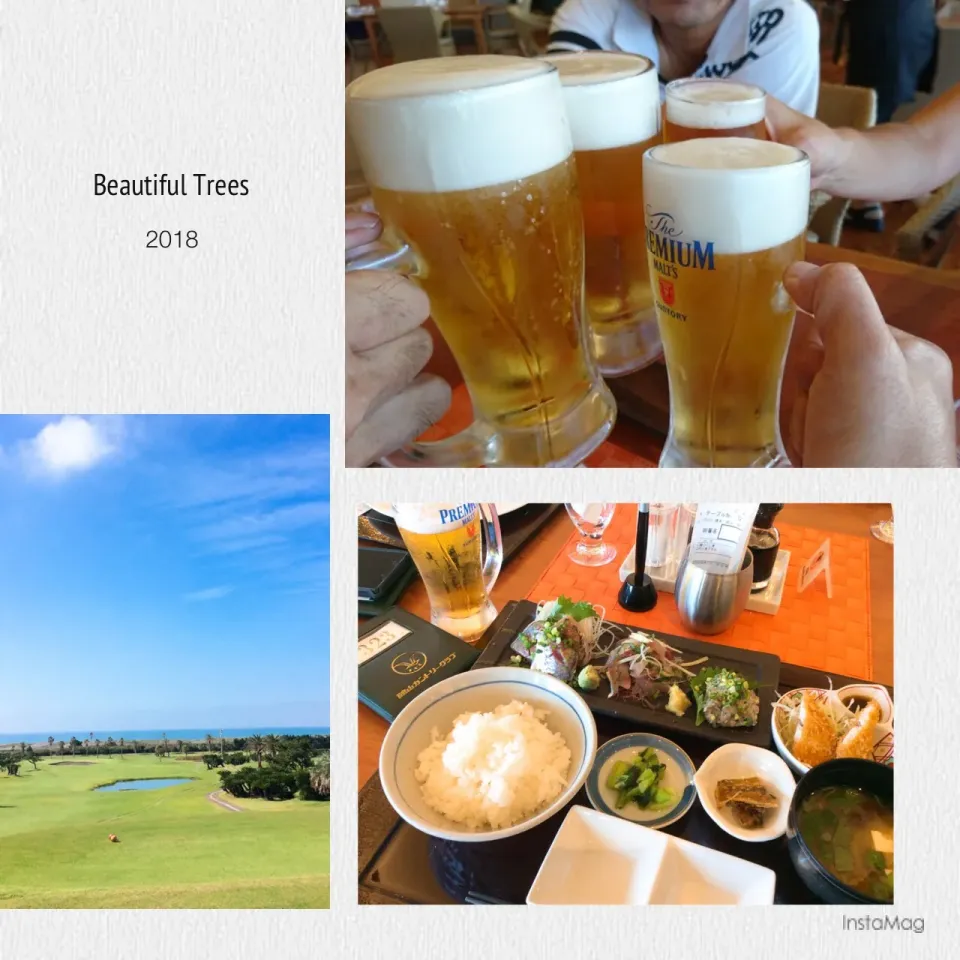 館山カントリークラブ⛳️
ゴルフ場飯😋「アジ三昧定食🐟」|アライさんさん