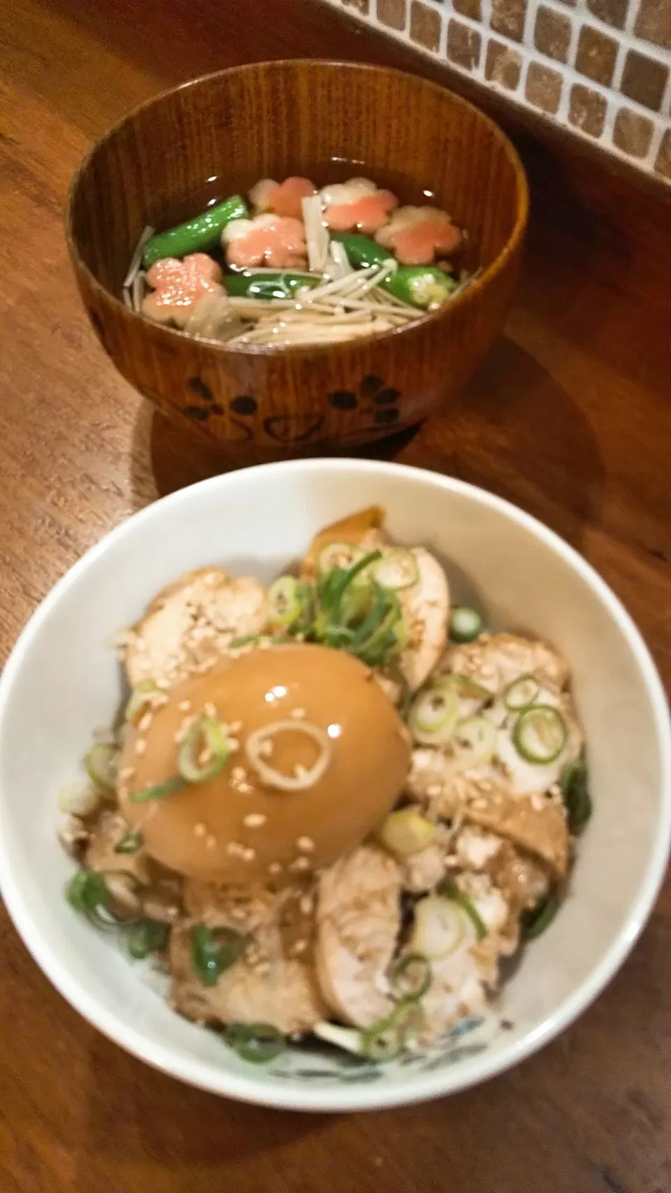 Snapdishの料理写真:まるまさんの鶏チャーシューde丼|きみちさん