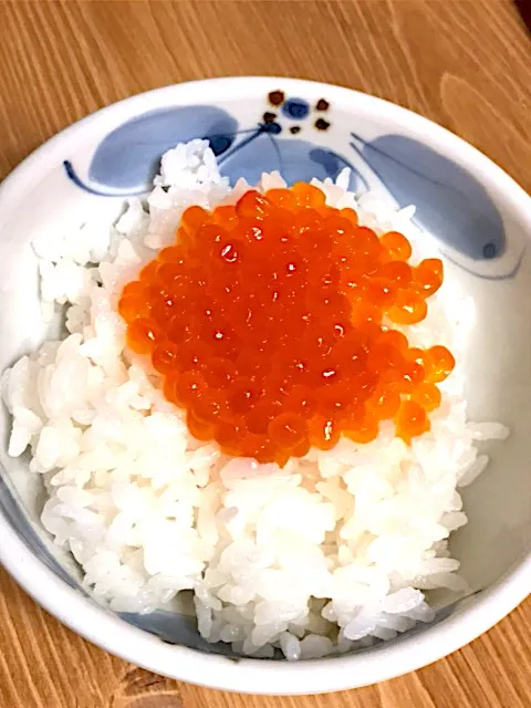 Snapdishの料理写真:いくらの味噌漬けをご飯にのせました♡|ｌａｖｅｎｄｅｒｆ❜mさん