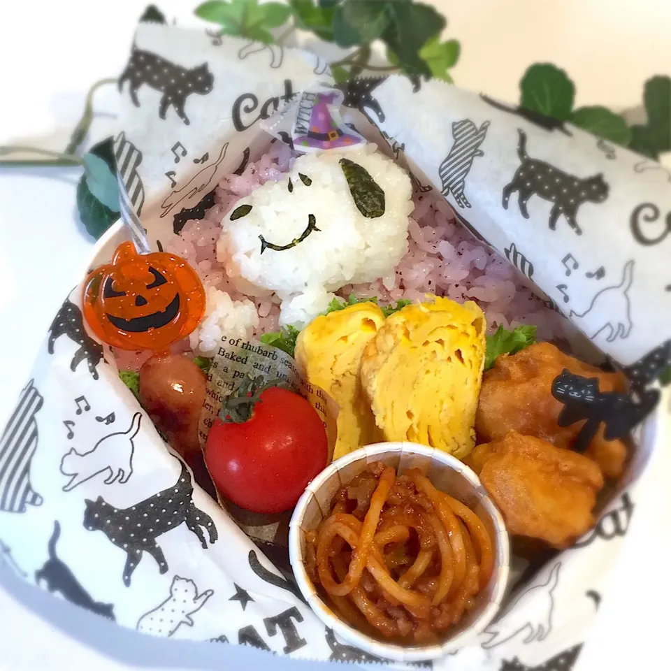 ハロウィンスヌーピーお弁当🍱|sakyu☆さん