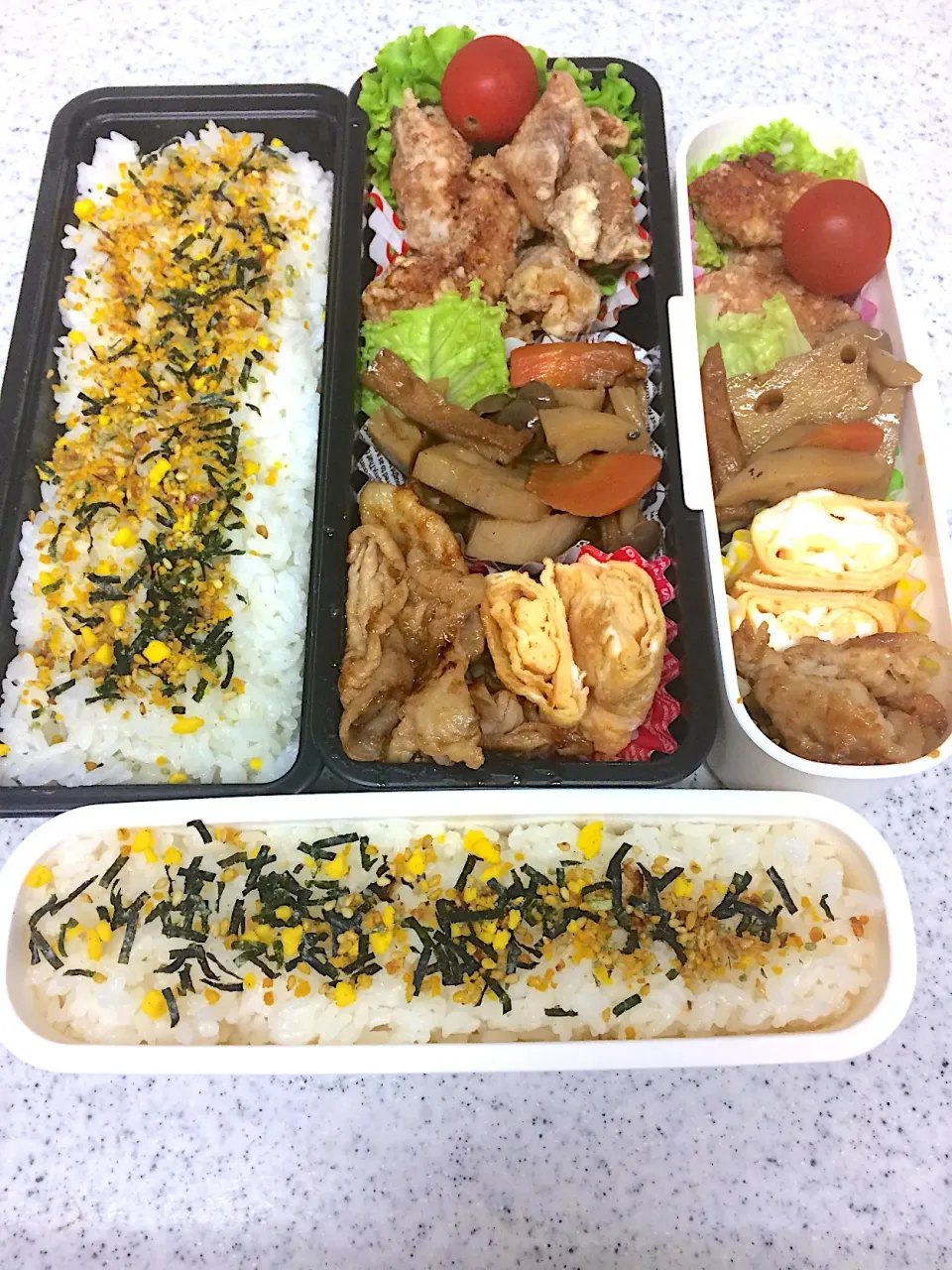 9月18日旦那さん＆兄貴のお弁当|タモさん♫さん