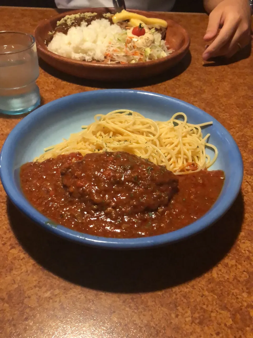 ハンバーグミートソースパスタ|ひかぽんさん