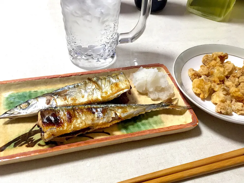 秋刀魚と軟骨唐揚げ|Kouji  Kobayashiさん