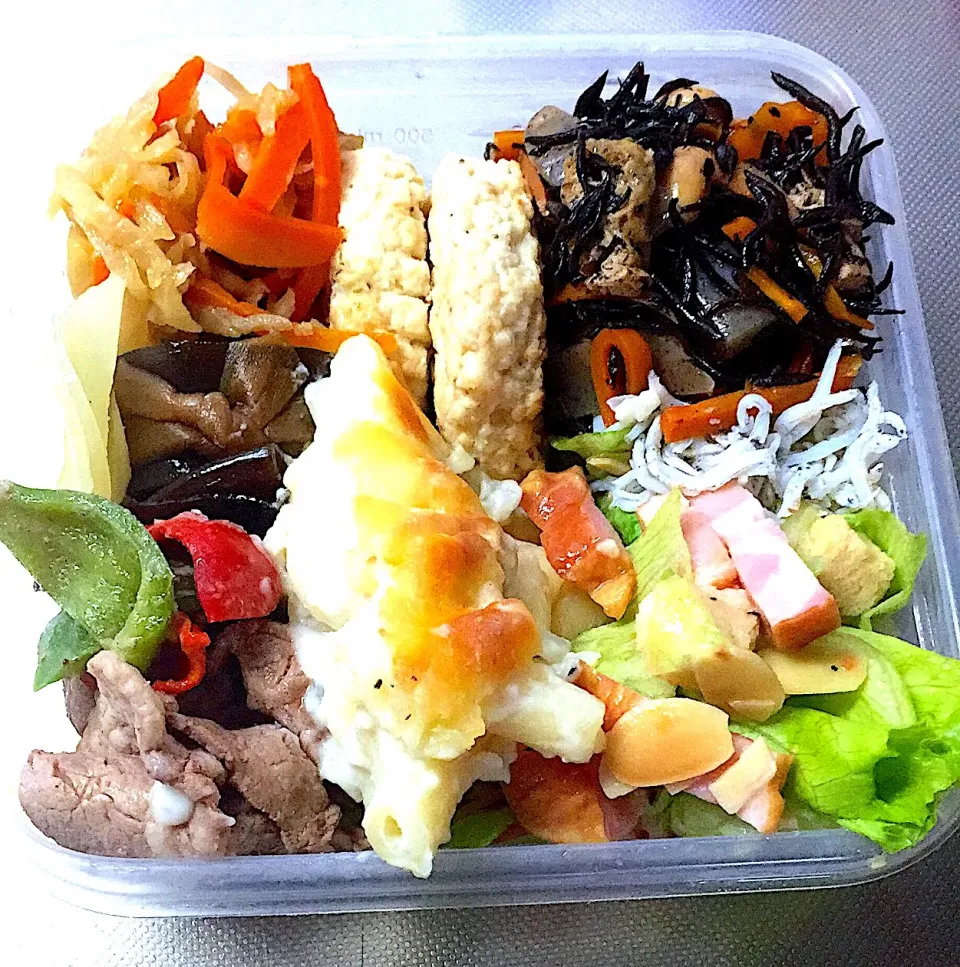 Snapdishの料理写真:#本日#へるしー弁当 #私のお弁当 (o^^o)|ゆきっちさん