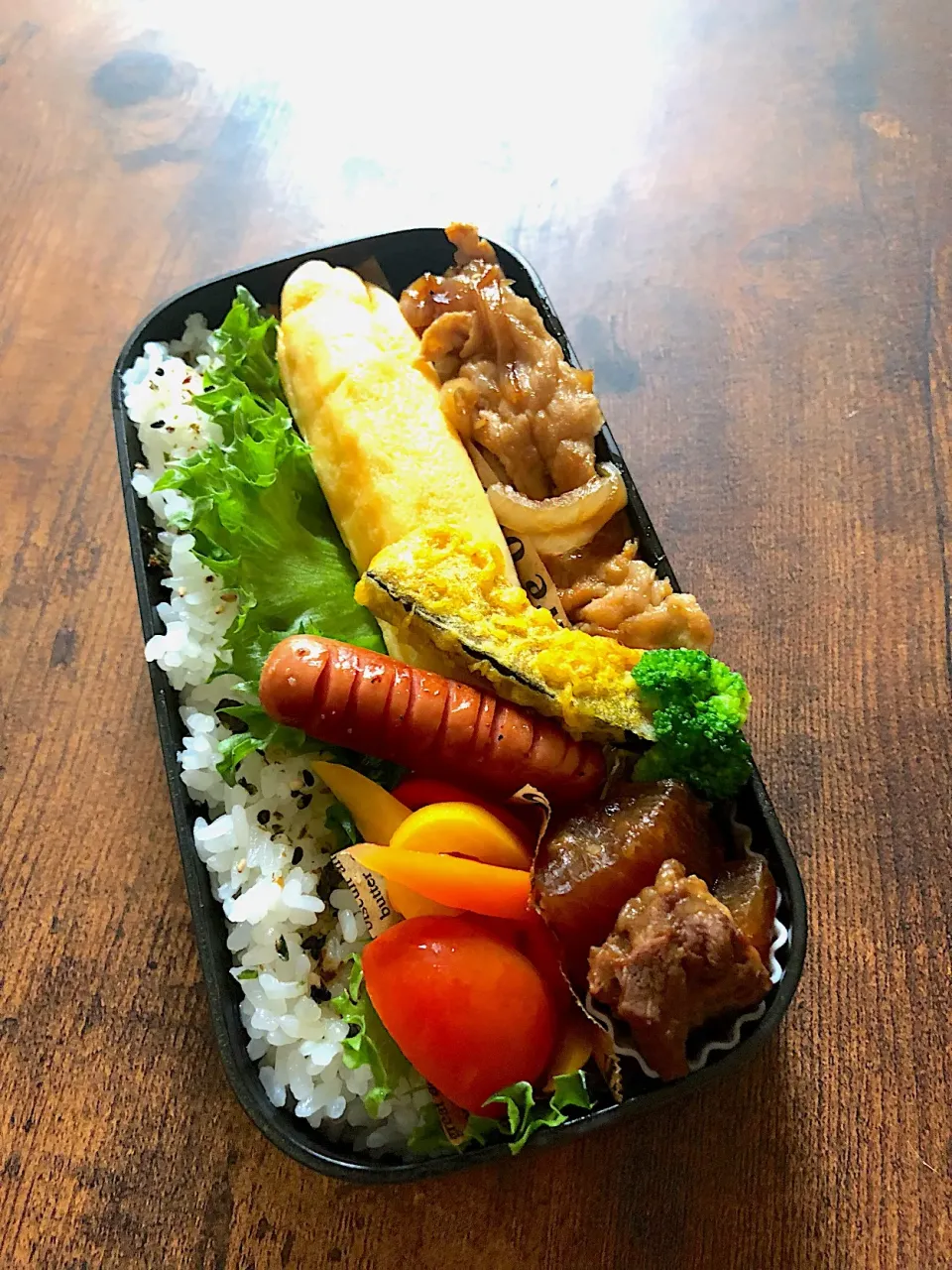 Snapdishの料理写真:2018.09.19 旦那様弁当🍀|fuuuuさん