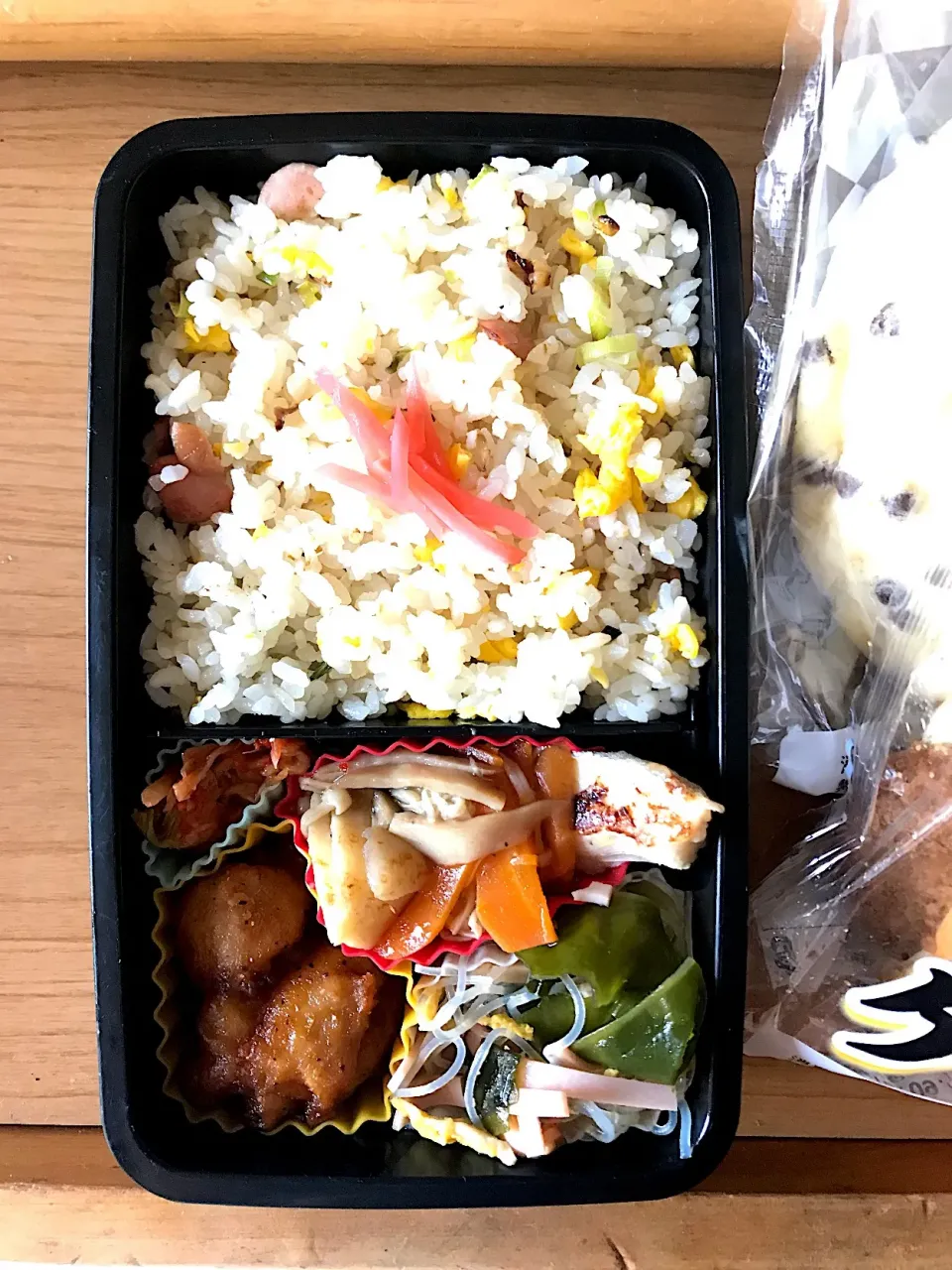 Snapdishの料理写真:9/19高1 お弁当
#炒飯
#たらのあんかけ|侑子さん