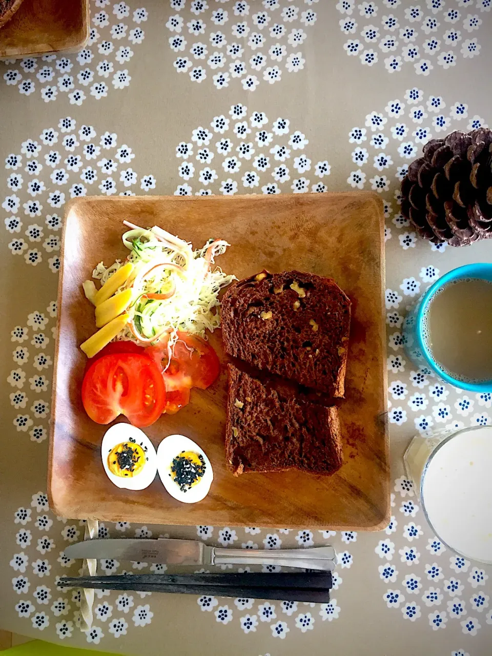 モーニングセット ショコラ食パン|えのさん