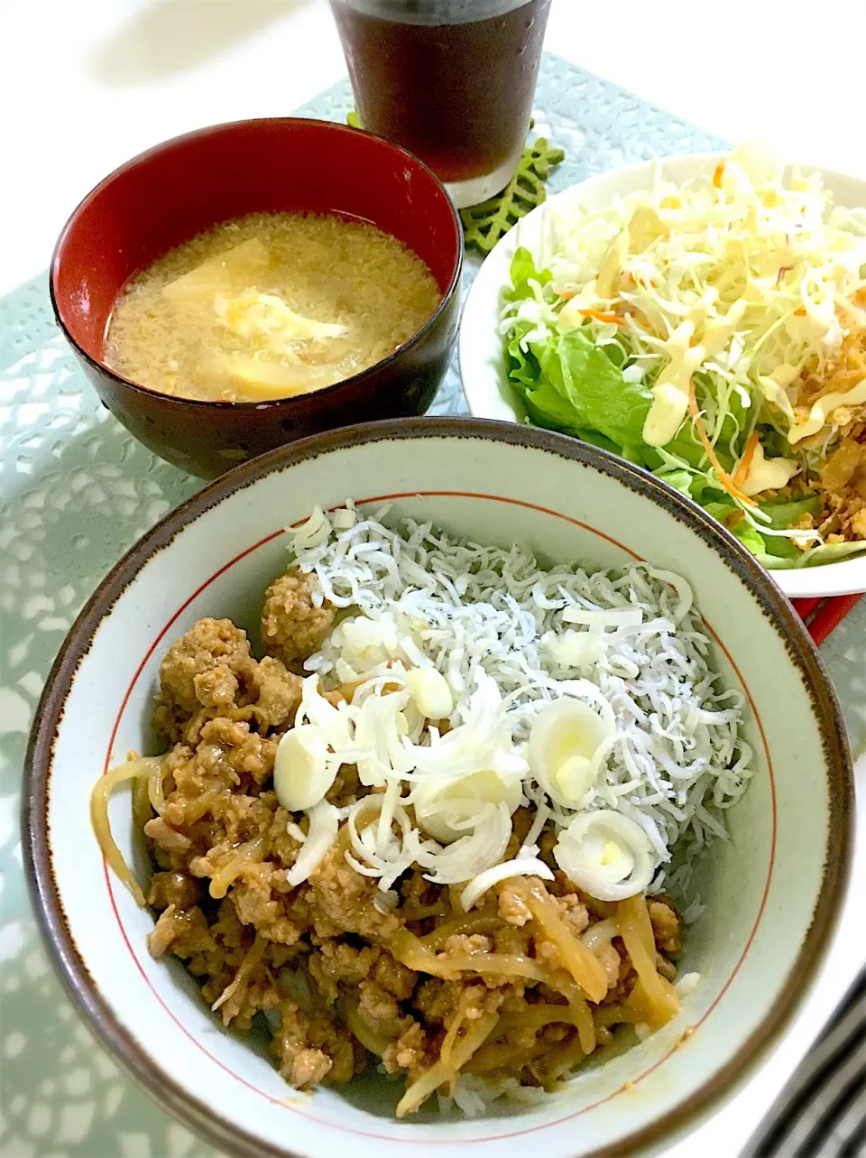 豚・しらす丼|ゆきさん