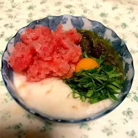 Snapdishの料理写真:余り物でねばトロ|Yuka_jpさん