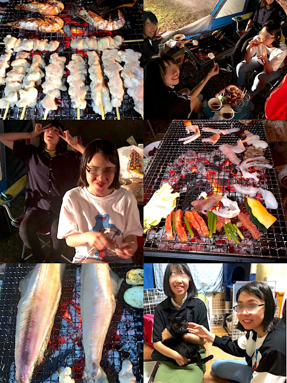 🔥台風と地震のダブルパンチで      出来なかった娘の誕生日パーティー      を庭でBBQ〜〜！！  No1      ﾜｧ───ヽ(*ﾟ∀ﾟ*)ﾉ───ｲ🔥|りーちさん