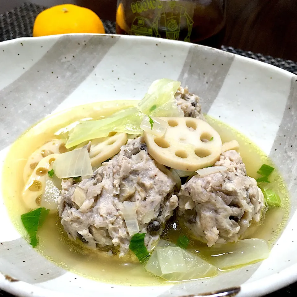 あつあつミートボールスープ|halさん