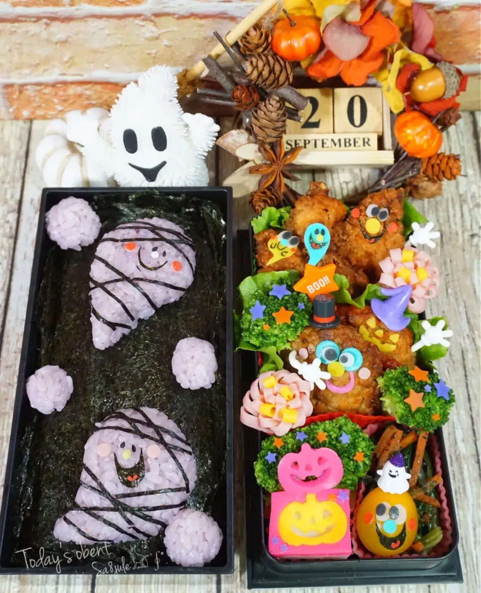 🎃包帯ぉ化け👻ぉ弁当|La-Jule Sa8さん