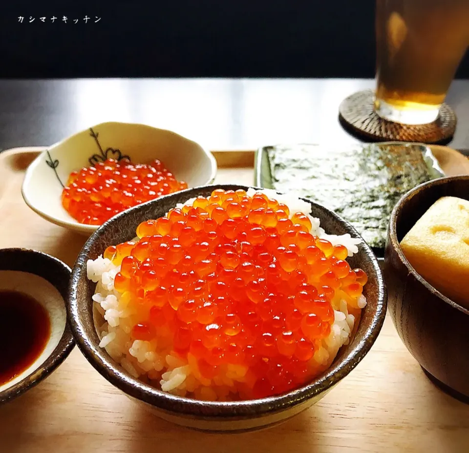 Snapdishの料理写真:いくら丼|Kashimanakitchenさん