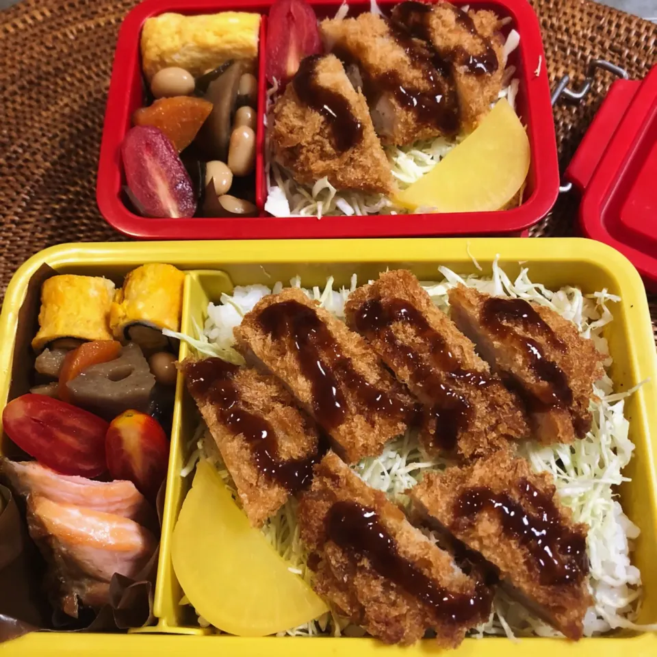 豚カツ弁(ﾟ∀ﾟ) #お弁当|nao子さん