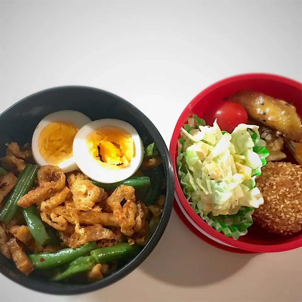 油揚げの焼肉丼弁当|ぴんかいママさん