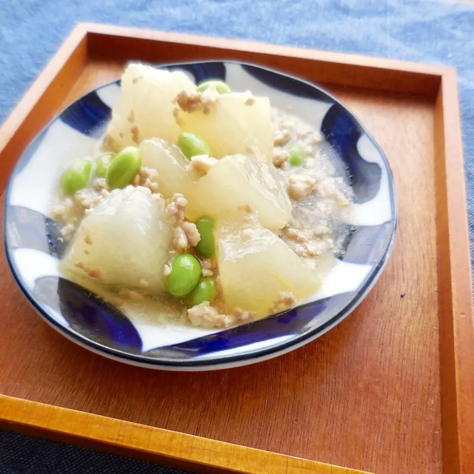 液体塩こうじで♪冬瓜のそぼろ煮♪|ハナマルキさん