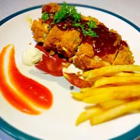 Snapdishの料理写真:Chicken Katsu #Chicken #Masakan Indonesia #Masakan Dunia|Ummu Fatihさん