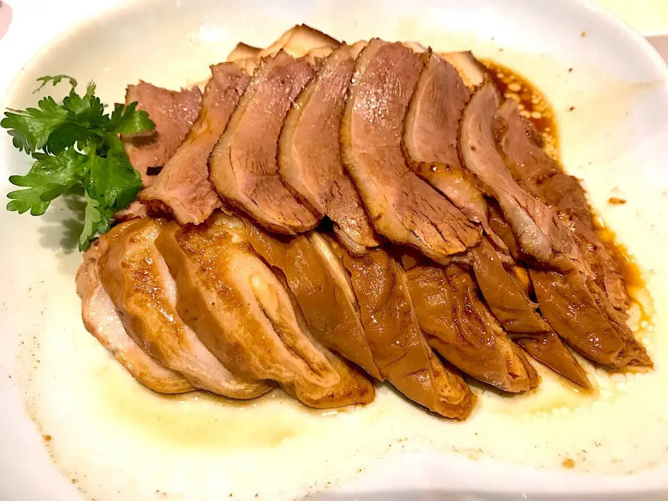 Sliced soyed goose|Sky Blueさん