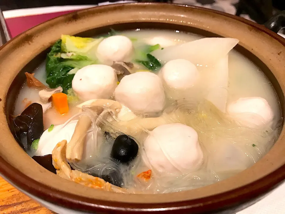 Fish balls & vegetables in casserole|Sky Blueさん