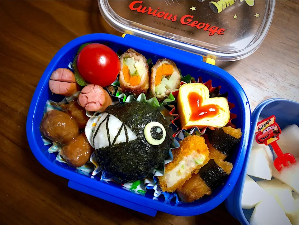 キャラ弁☆スーパーマリオのワンワンおにぎり☆|ma-chanさん