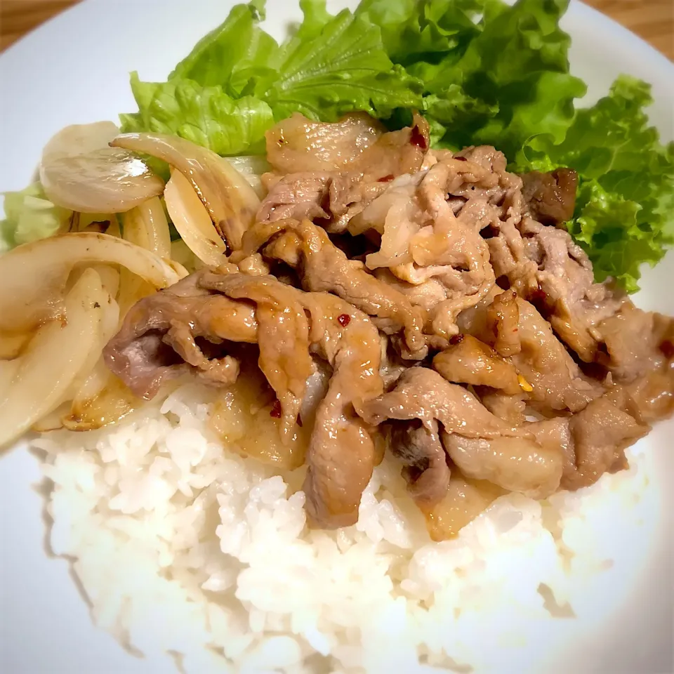 豚肉の時雨煮のっけ丼|Osamu_Hatakeさん