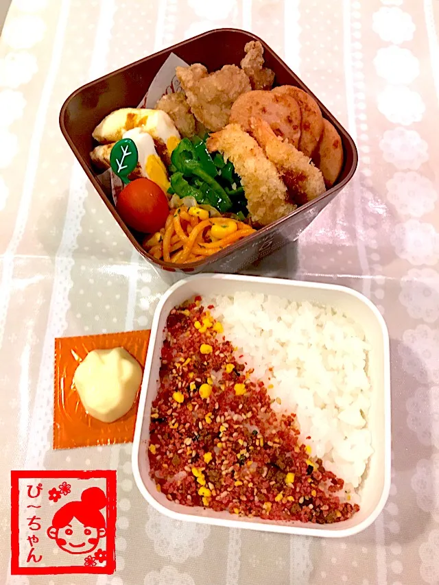 次女☆高校生弁当😱238日目|☆ぴ〜ちゃん☆さん