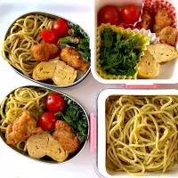 バジルパスタ🍝弁当|usauusaさん