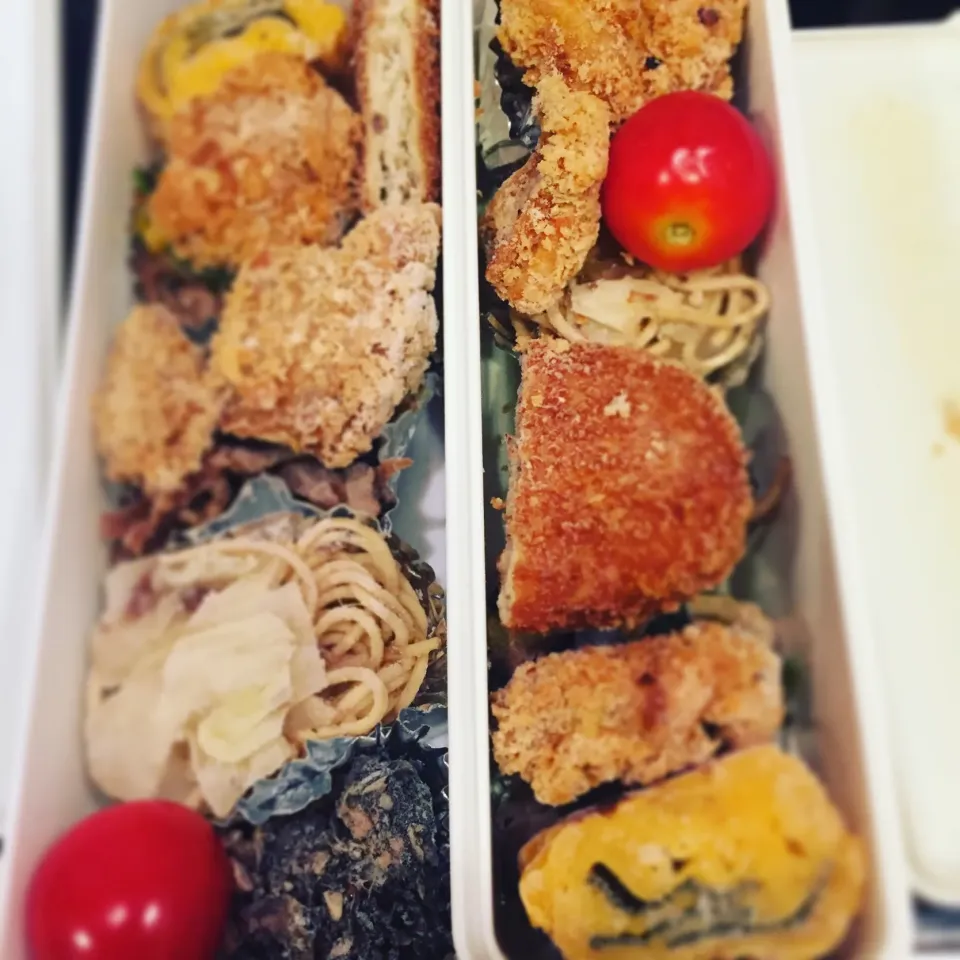 Snapdishの料理写真:今日のお弁当|kenji kojimaさん